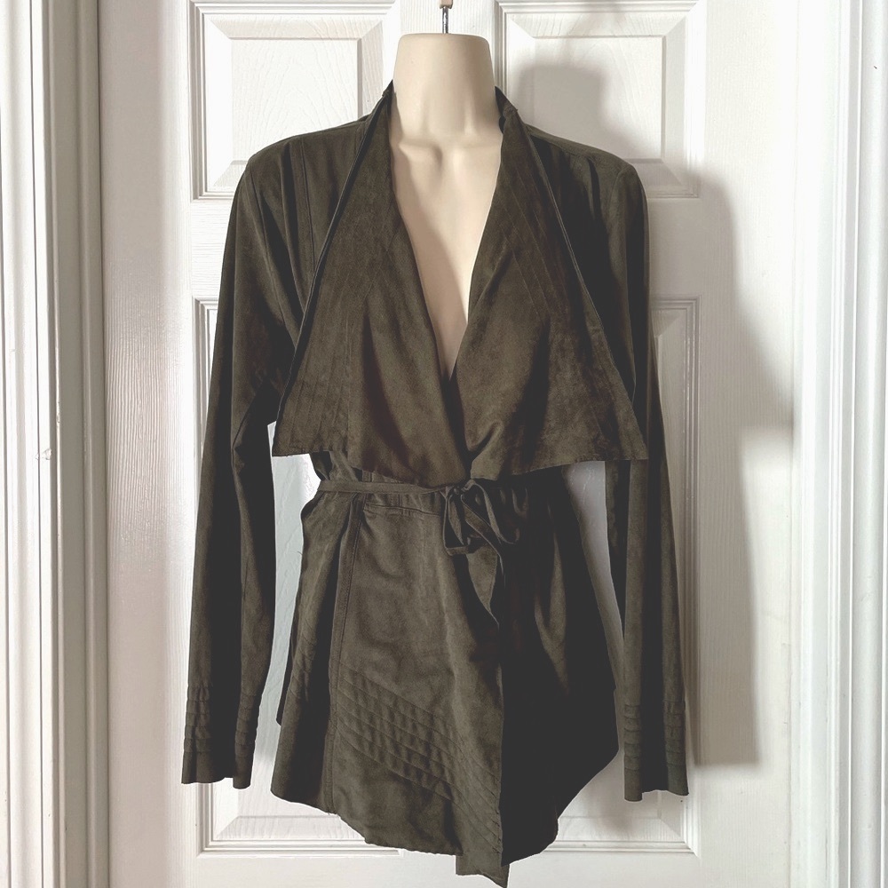 Romeo & Juliet Couture Faux Suede Jacket
